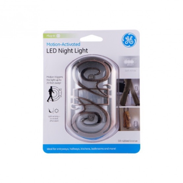 GE 11465 Night Light, 0.5 W, LED Lamp