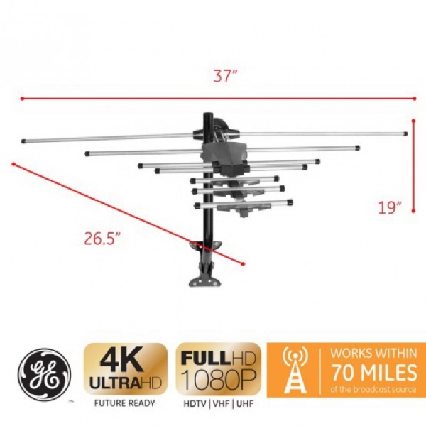 GE Outdoor TV Antenna - Thumbnail 3