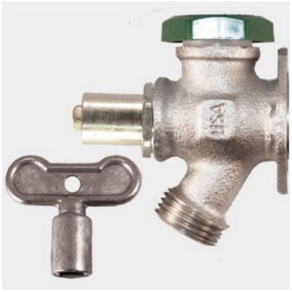 Arrowhead Brass 425 Series 425-06QTLF Yard Hydrant, 1/2 in Inlet, FIP Inlet, 125 psi Pressure - 2