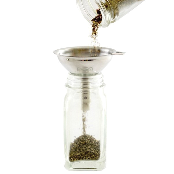 Funnel, 1/4, 3/8, 1/2 in Spout, Stainless Steel - 5