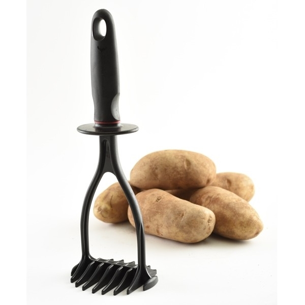 Norpro 1715 Potato Masher, 11 in L, Nylon Handle, Black Handle - 2