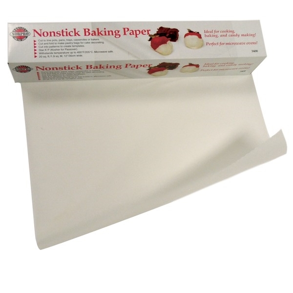 Norpro 3400 Baking Paper, Cotton, White - 2