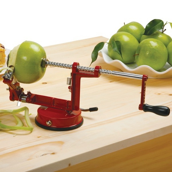Norpro 866R Apple Master with Vacuum Base, Red - 4