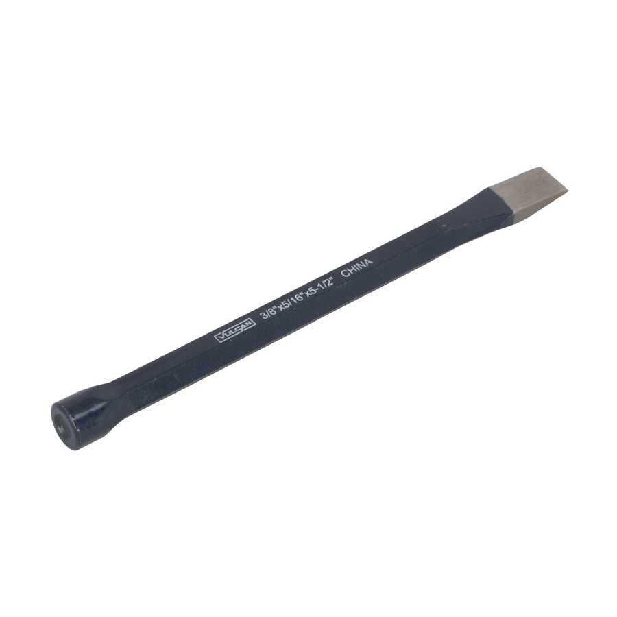 JL-CSL003 Cold Chisel, 3/8 in Tip, 5-1/2 in OAL, Chrome Alloy Steel Blade, Hex Shank Handle