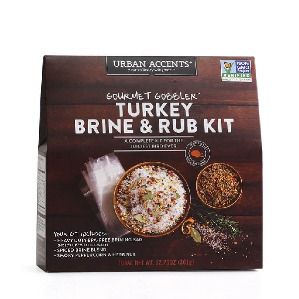 URBAN ACCENTS 66193 Urban Accents 66193 Gourmet Gobbler Brine Kit, 12.75 oz - 1