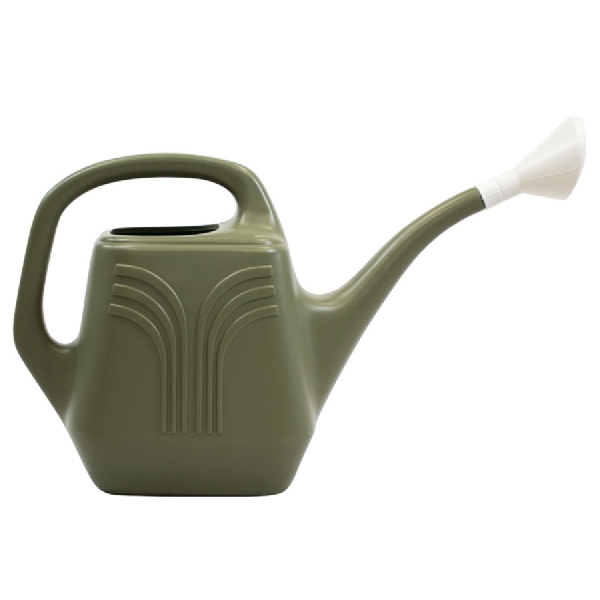 JW82PROMO-42 Watering Can, 2 gal Can, Plastic, Living Green