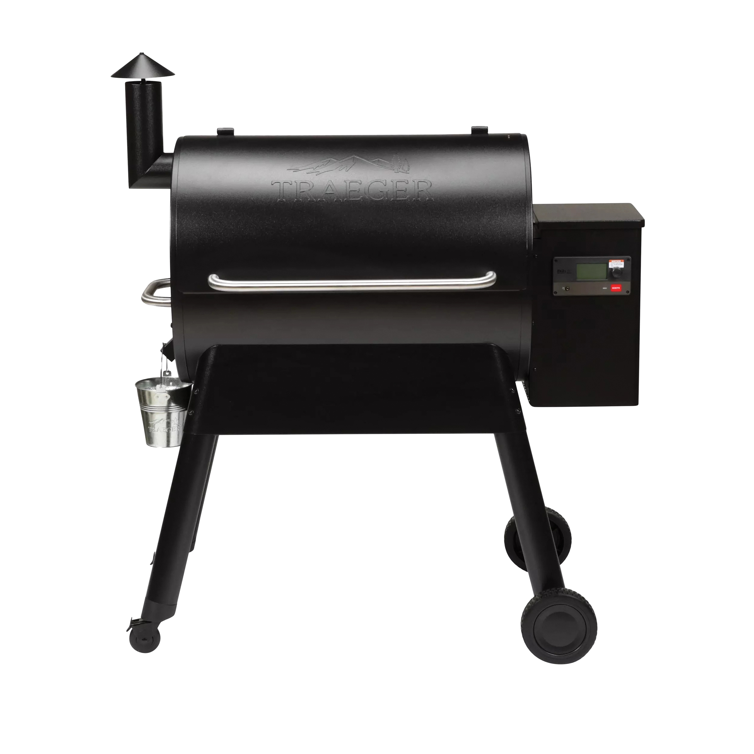 Pro 780 TFB78GLE Pellet Grill, 36000 Btu, 780 sq-in Primary Cooking Surface, Smoker Included: Yes, Black