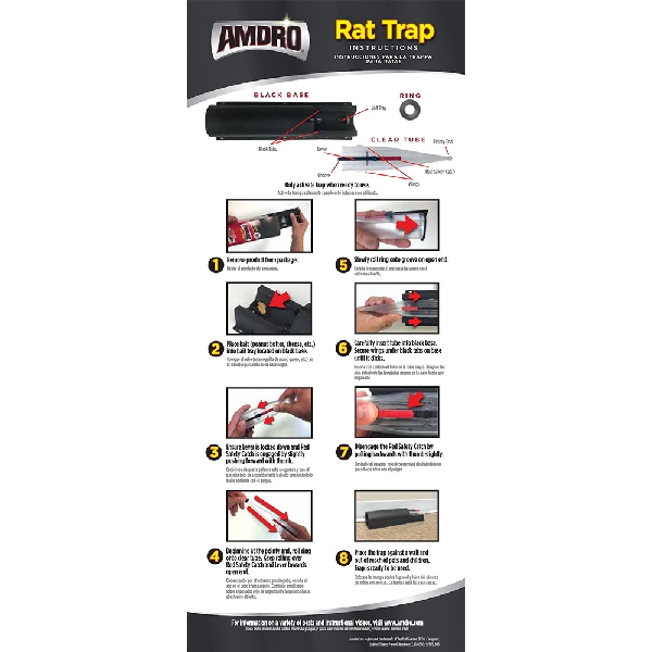 Amdro 100534974 Rat Trap