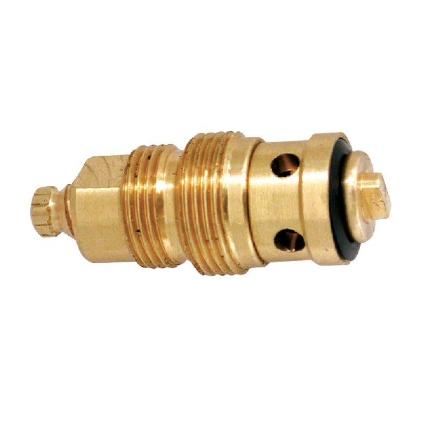 15119E Hot Faucet Stem, Brass, 2.37 in L