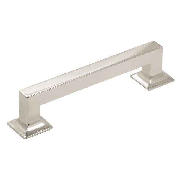 Hickory Hardware Studio Series P3012-14 Cabinet Pull, 6-1/8 in L Handle, 1-1/4 in H Handle, 1-1/3 in Projection, Zinc