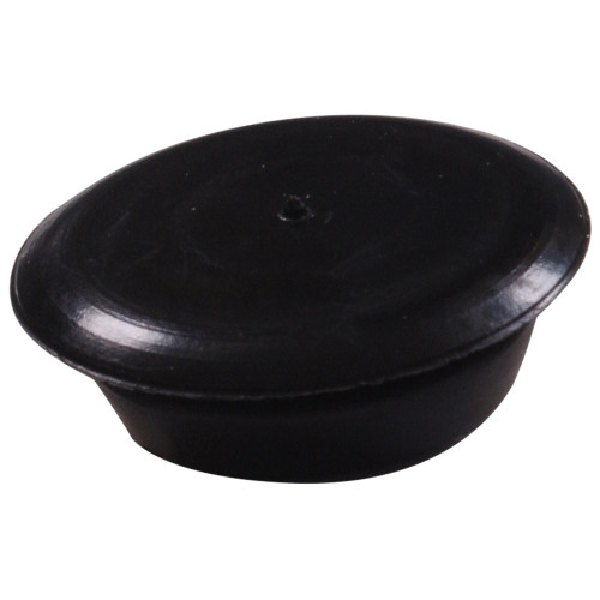 Nylon Button Plug Black, Hillman, Fits 1 in Hole - 2