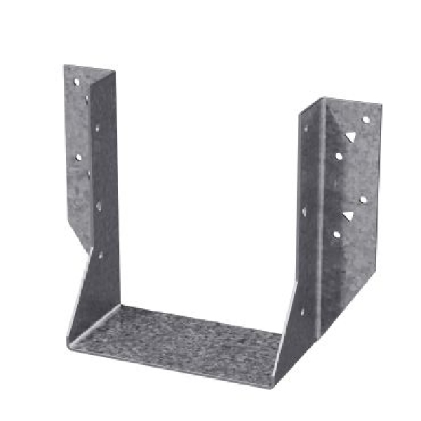 HU Series HU26-3 Joist Hanger, 4-19/32 in H, 2-1/2 in D, 4-11/16 in W, Steel, Galvanized