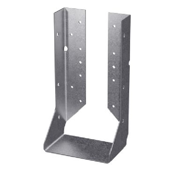 Simpson Strong-Tie HUCQ Series HUCQ210-3-SDS Joist Hanger, 9 in H, 3 in D, 4-5/8 in W, Steel, Galvanized, Face Mounting