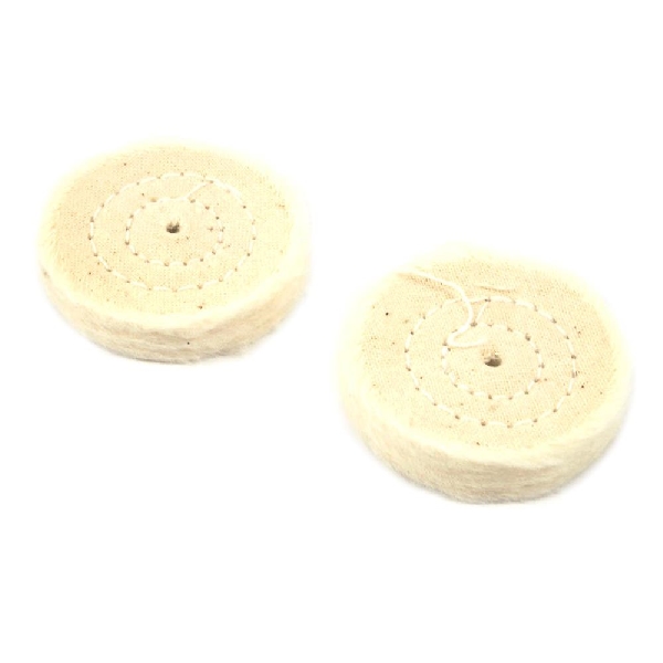 Forney 60206 Buffing Wheel, 1-1/2 in Dia, Cotton - 3