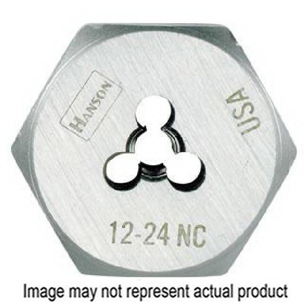 Irwin HANSON 9312 Machine Screw Die, #4-40 Thread, NC Thread, Right Hand Thread, HCS