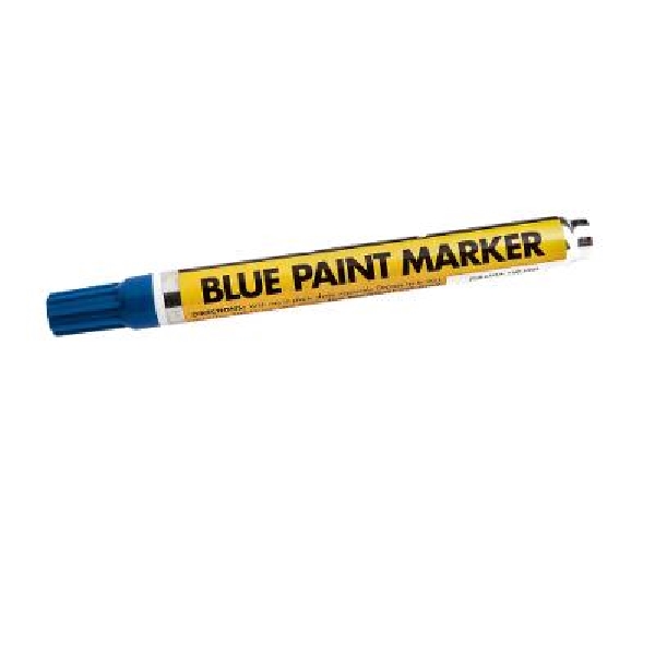 Forney 70821 Paint Marker, Blue, 5-3/4 in L