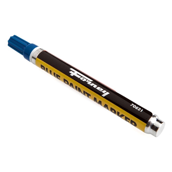 Forney 70821 Paint Marker, Blue, 5-3/4 in L
