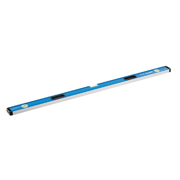 Milwaukee 650.48 Box Level, 48 in L, 3 -Vial, Non-Magnetic, Aluminum, Blue