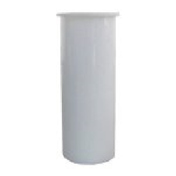 Lasco 03-4301 Tailpiece, 1-1/2 in, 4 in L, Flanged, PVC, White
