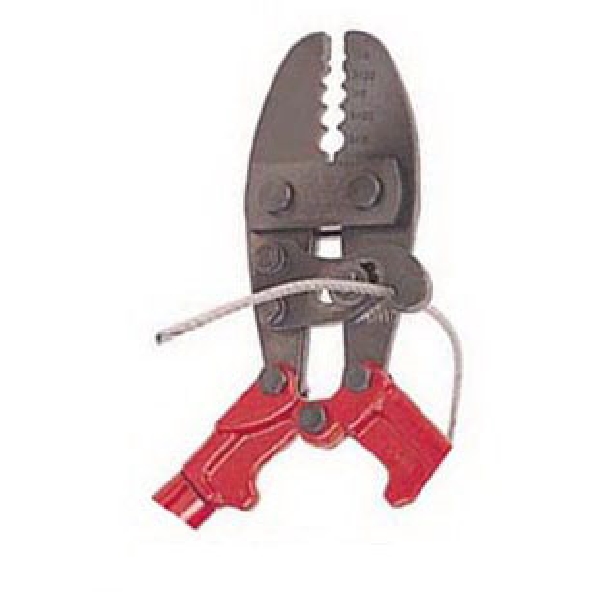 HIT Tools 22-ST14C-3 Hand Swager, 14 in Capacity, 14 in L, Steel Jaw - 2