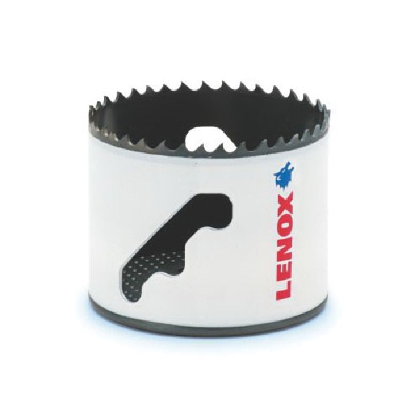 Lenox Speed Slot 3006060L Hole Saw, 3-3/4 in Dia, 1-7/8 in D Cutting, 5/8-18 Arbor, 4, 5 TPI - 1