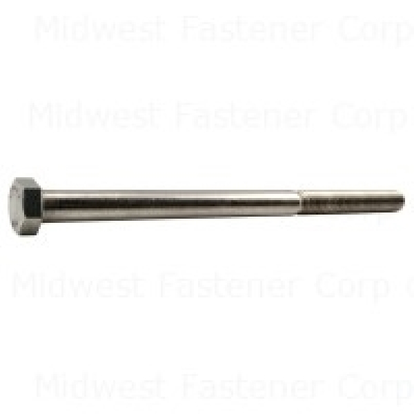 51987 Hex Cap Screw, 1/2-13 Thread, 8 in OAL, Stainless Steel