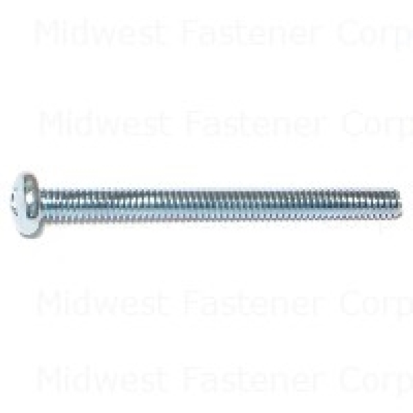 Midwest Fastener 07366 Machine Screw, 1/4-20 Thread, 3 in