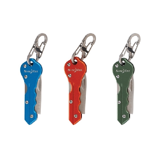 Nite Ize Doohickey KMTC-08-R7 Key Chain Hook Knife, Aluminum/Stainless Steel, Olive