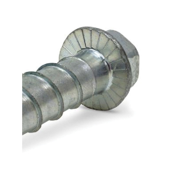 Simpson Strong-Tie Titen HD Series THD37600H Screw Anchor, 3/8 in Dia, 6 in L, Carbon Steel, Zinc-Plated