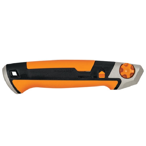 Fiskars 770210-1001 Utility Knife, 3-15/16 in L Blade, Carbon Steel Blade, 1-Blade, Comfort Grip Handle - 2