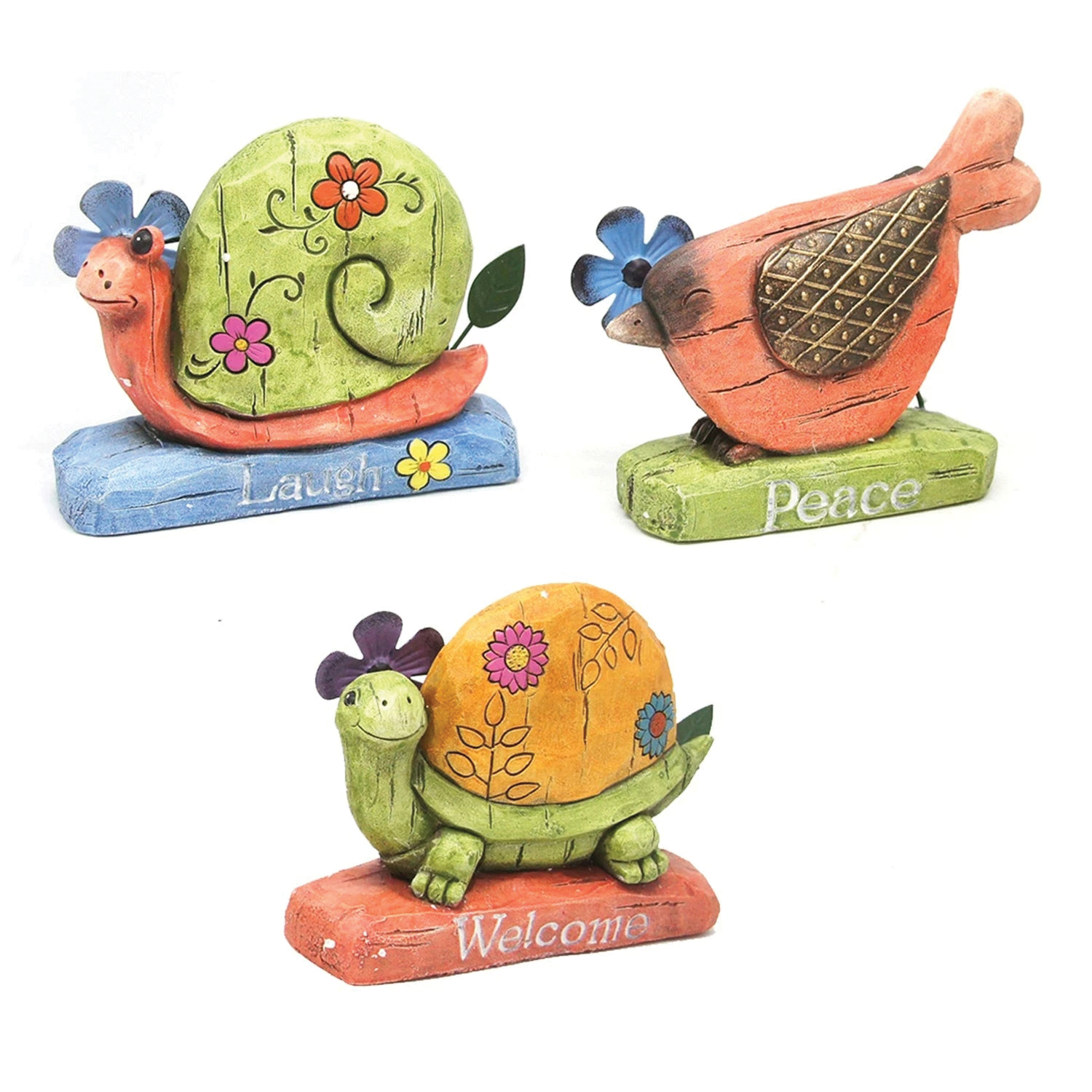 Alpine KGD132ABB Garden Statue, Animal, Assorted