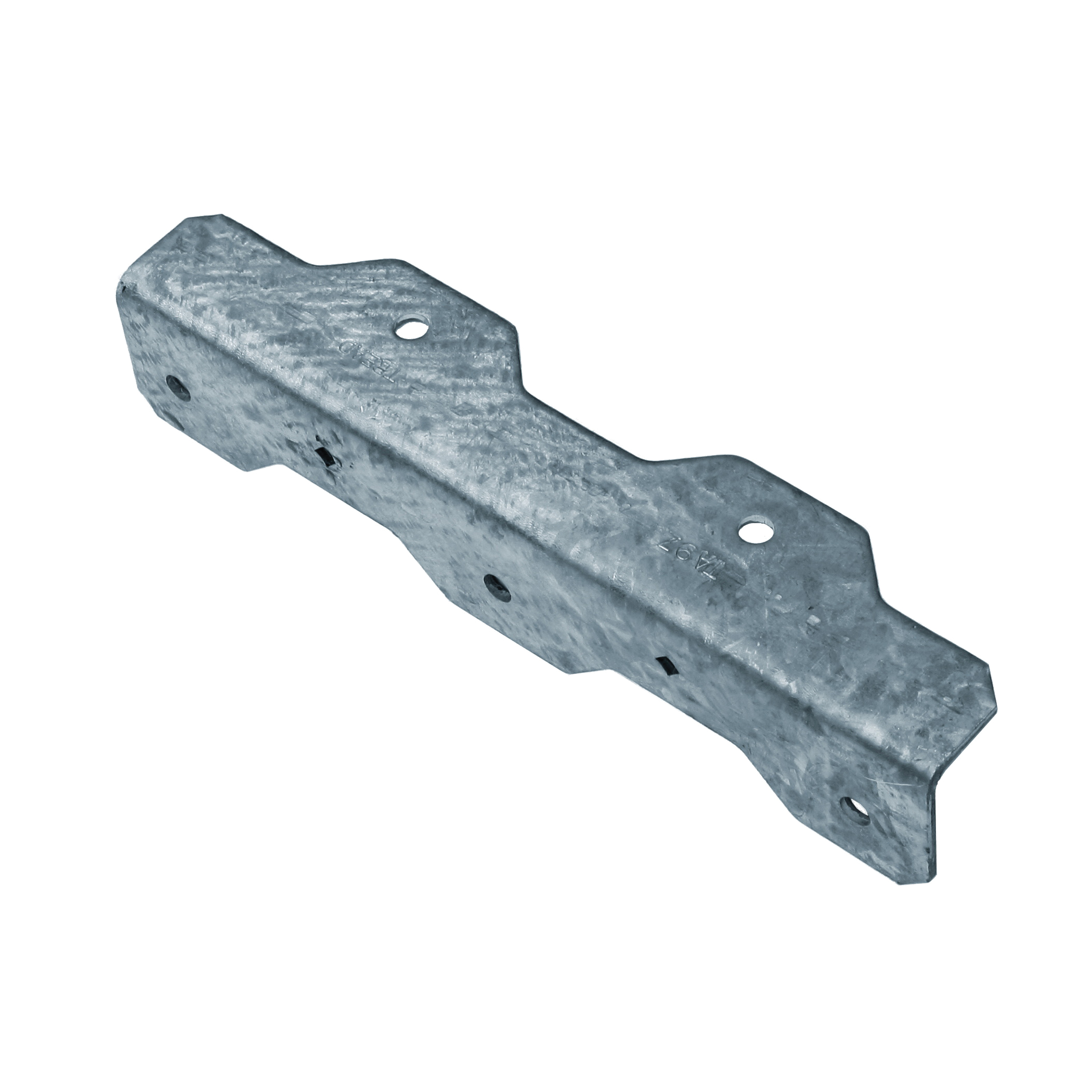 Simpson Strong-Tie TA Series TA9Z-R Staircase Angle, 1-1/2 in W, 1-1/2 in D, 8-1/4 in H, Steel, ZMAX - 1