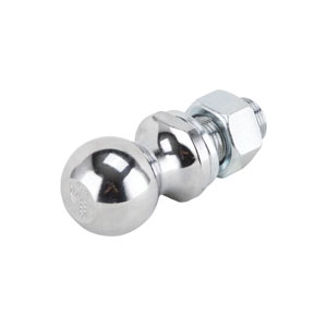 TD-06 Hitch Ball, 1-7/8 in Dia Ball, 1 in Dia Shank, 2000 lb Gross Towing