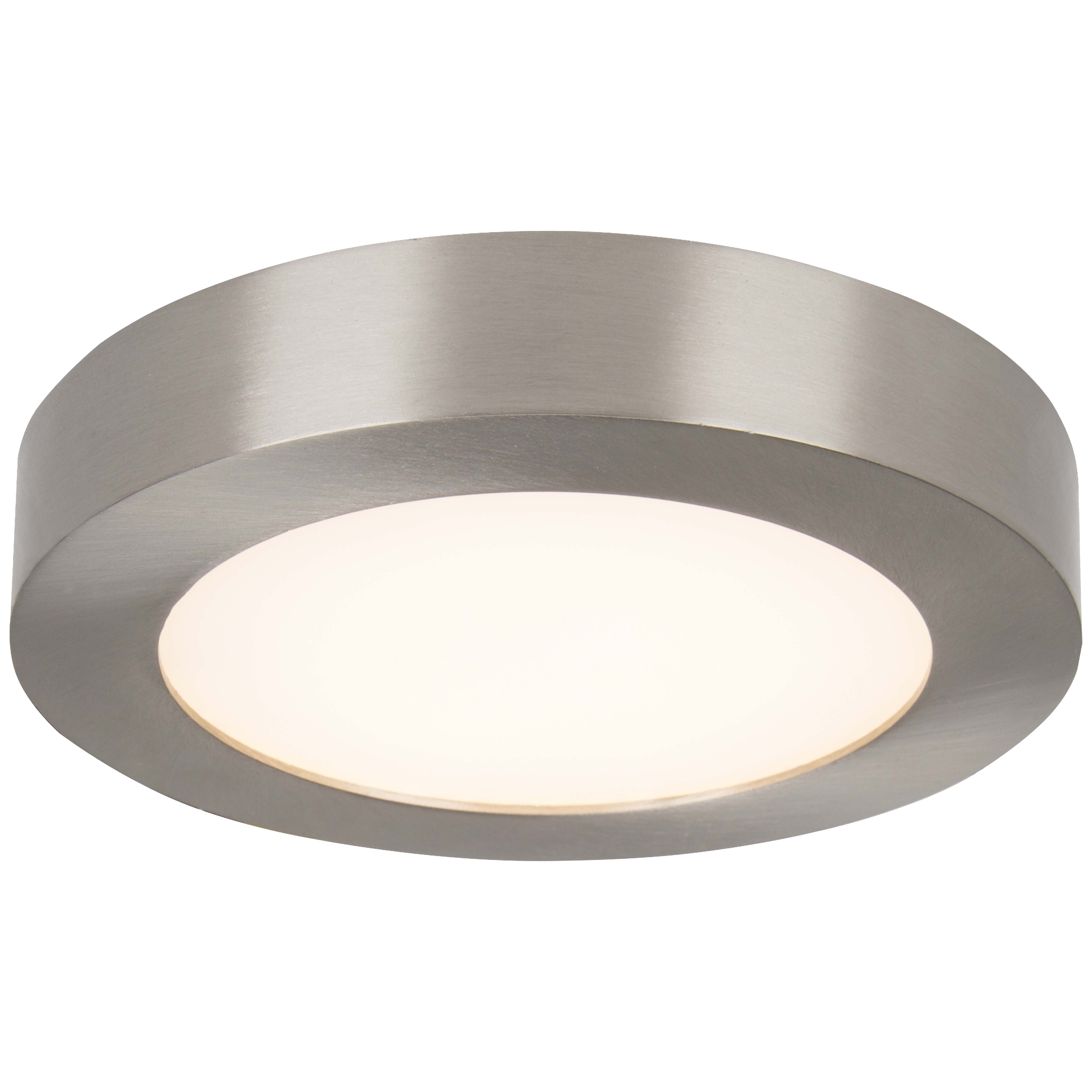 CL040A BN Ceiling Light Fixture, 0.08 A, 120 V, 10 W, LED Lamp, 550 Lumens, 3000 K Color Temp