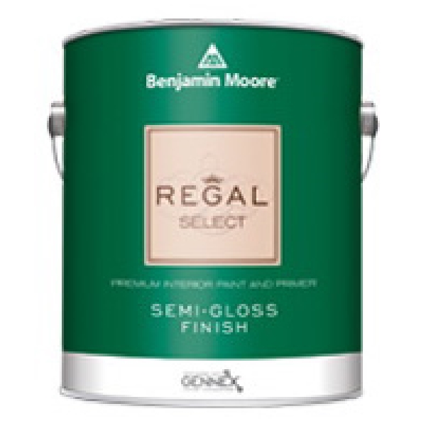 Regal Select 551 Series 551-3X-004 Interior Paint, Semi-Gloss Sheen, Tint, 1 qt