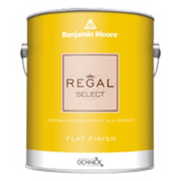 Benjamin Moore Regal Select 547 Series 547-4X-004 Interior Paint, Water, Tint, 1 qt,, 400 to 450 sq-ft Coverage Area