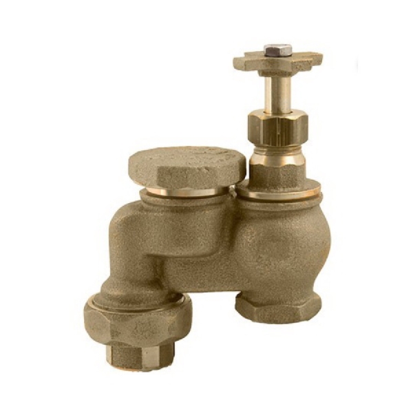 Arrowhead Brass 466 466-100Y Anti-Siphon Valve, 1 in, 25 to 150 psi Pressure, 5 to 35 gpm, Brass Body