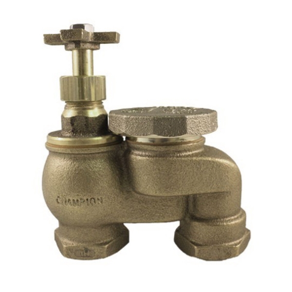 Arrowhead Brass 466 466-100Y Anti-Siphon Valve, 1 in, 25 to 150 psi Pressure, 5 to 35 gpm, Brass Body