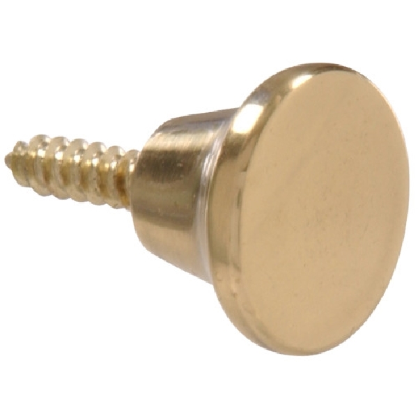Hardware Essentials 852406 Mini Knob, Brass