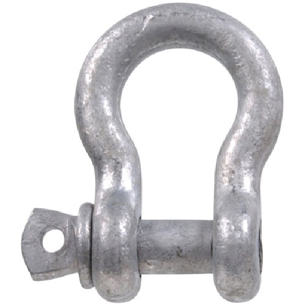 322058 Anchor Shackle Chain Link, 1/2 in Trade, 2 ton Working Load, Steel, Galvanized