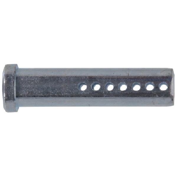 881077 Clevis Pin, 3/8 in, 2 in OAL, Steel, Zinc-Plated