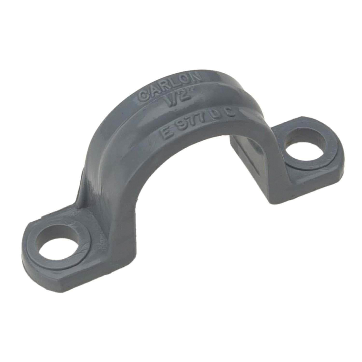E977KC-CAR Conduit Clamp, 2-1/2 in, PVC, Gray