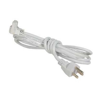 Liteline ALFT6000-WH-3 Power Supply Cord, 6 ft L, White Sheath, 120 VAC - 3