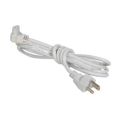 Liteline ALFT6000-WH-3 Power Supply Cord, 6 ft L, White Sheath, 120 VAC - 5