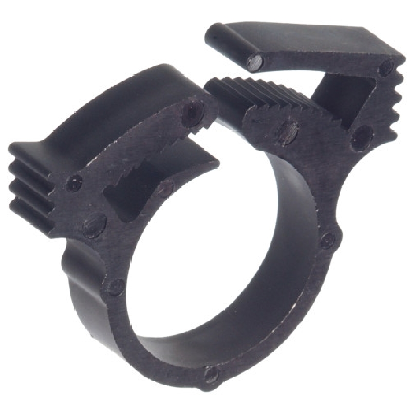 Snapper Hose Clamp, Hillman, Plastic 61/64 in Diameter w/ 0.953 in x 1.093 in Clamping Range - 2