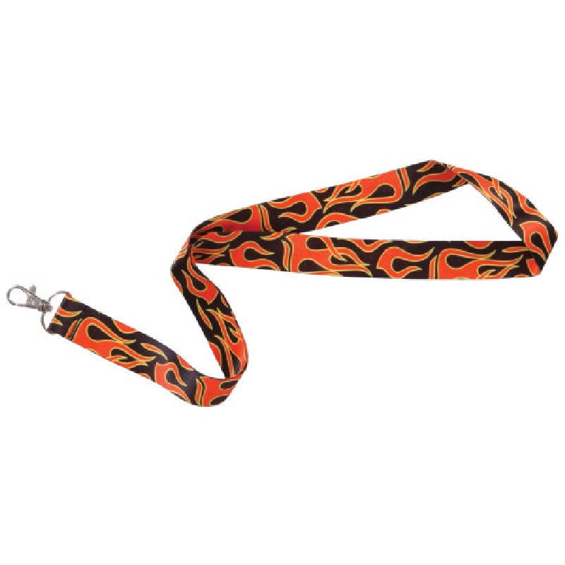 Hillman 711481 Lanyard, Flame Neck, Polyester, Swivel hook End, 1/PK