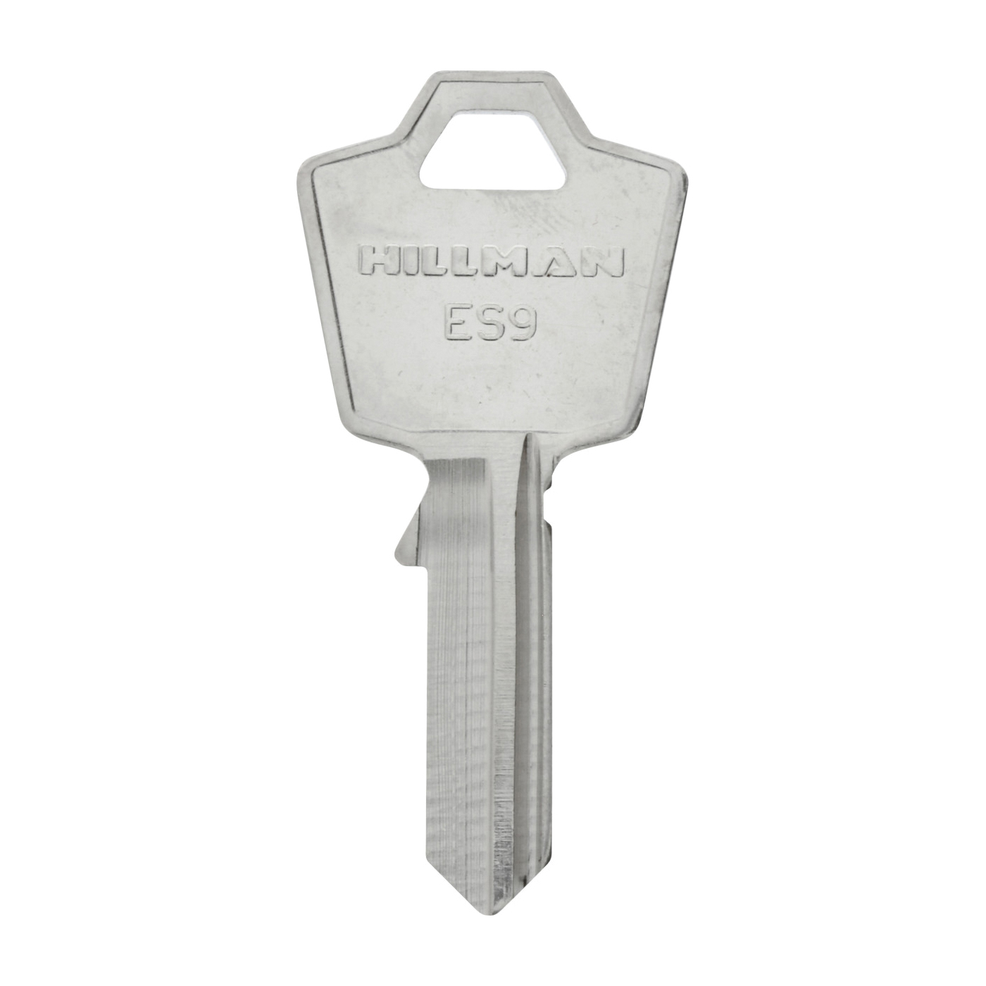 442020 Key Blank, Brass, Nickel-Plated, For: ESP Locks