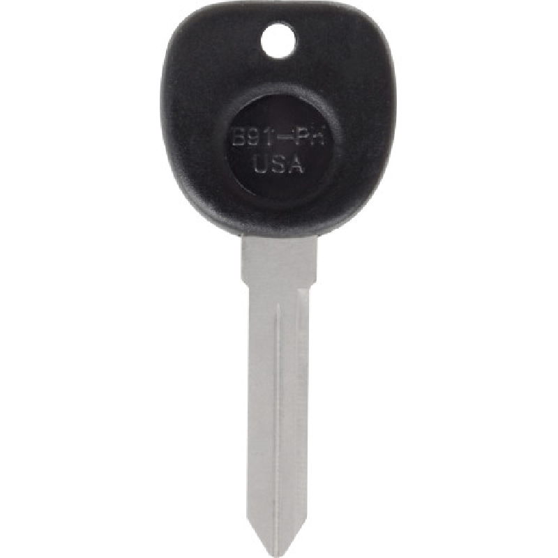 HILLMAN 85883 Key Blank, Brass, Nickel-Plated, For: Malibu B-91PH Locks - 3