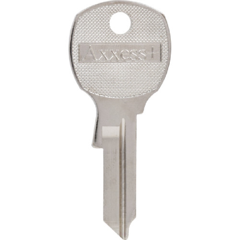 87136 Key Blank, Brass, Nickel-Plated, For: M-11 Locks