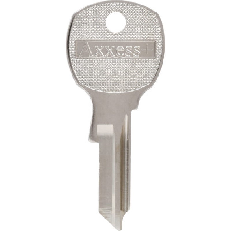 87137 Key Blank, Brass, Nickel-Plated, For: M-12 Locks